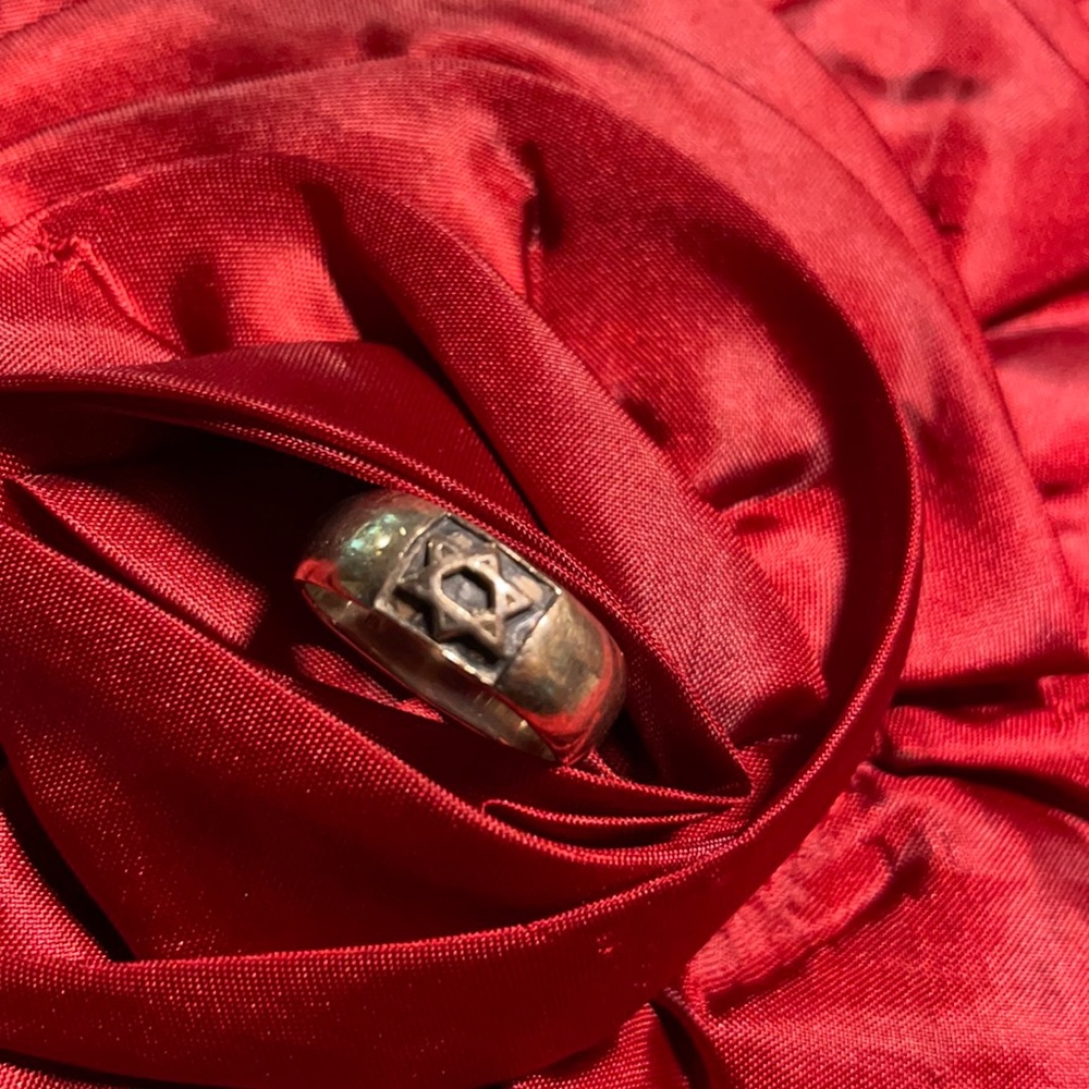 Star of David Sterling Silver ring 925